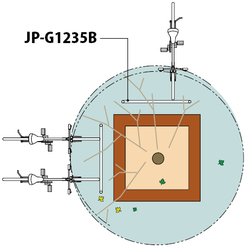 JP-G1235B | 駐輪パイプ | カネソウ株式会社 建設用金属製品の総合メーカー