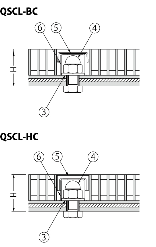 QSCL-BC QSCL-HC | スチール製グレーチング | カネソウ株式会社 建設用金属製品の総合メーカー