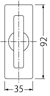 MAEO 把手部 平面詳細図