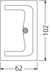 MSXL ロック部 平面詳細図