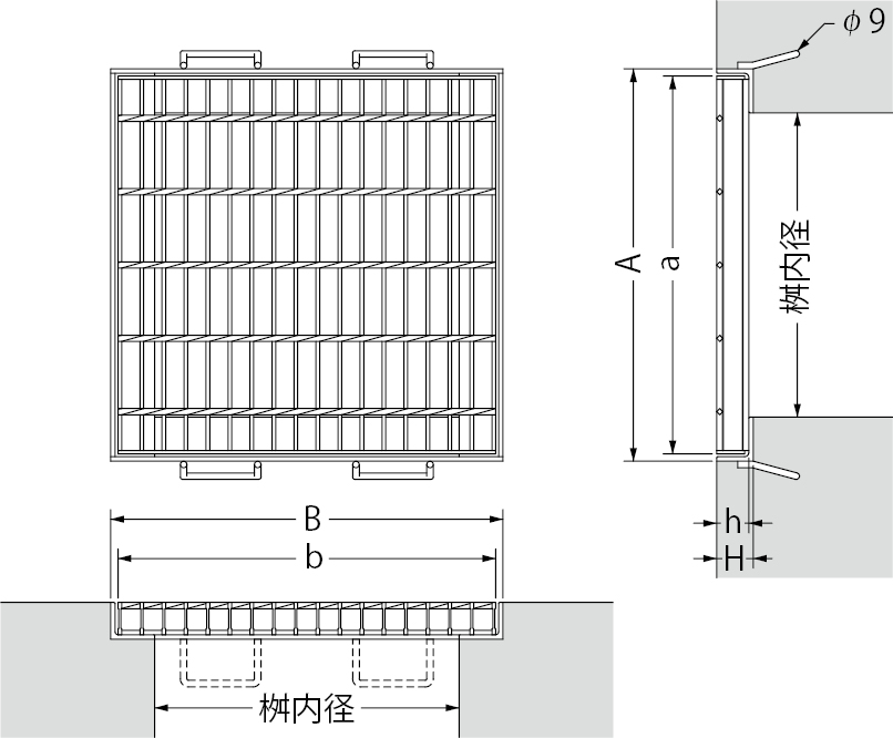 HSC | スチール製グレーチング | カネソウ株式会社 建設用金属製品の