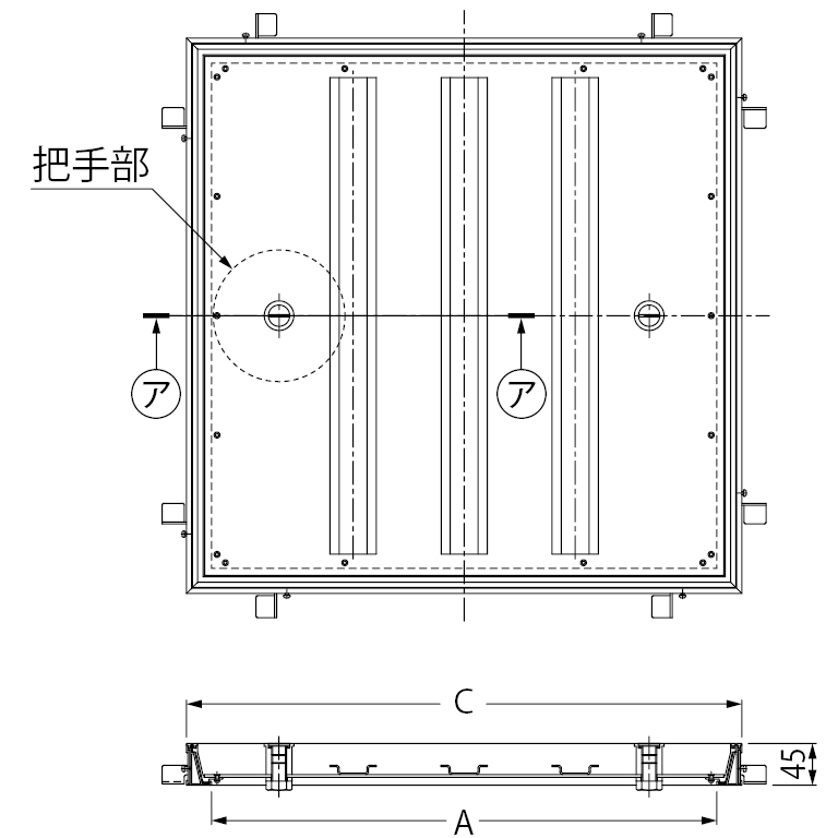 MATI M   フロアーハッチ   カネソウ株式会社 建設用金属製品の総合