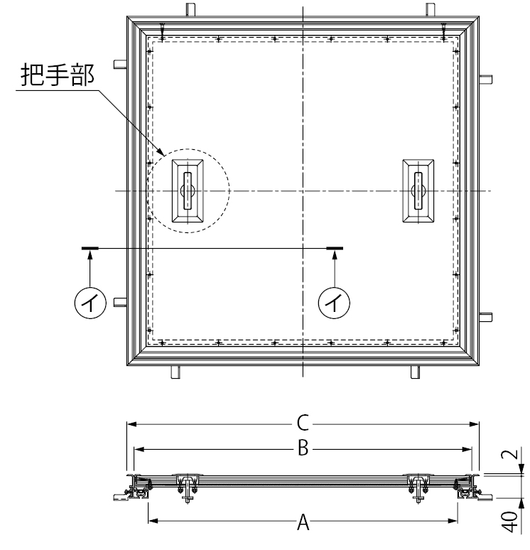 MOFE | フロアーハッチ | カネソウ株式会社 建設用金属製品の総合メーカー