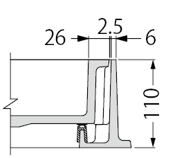 MRHRS-6 | カラー舗装用鉄蓋（化粧用鉄蓋）| カネソウ株式会社 建設用