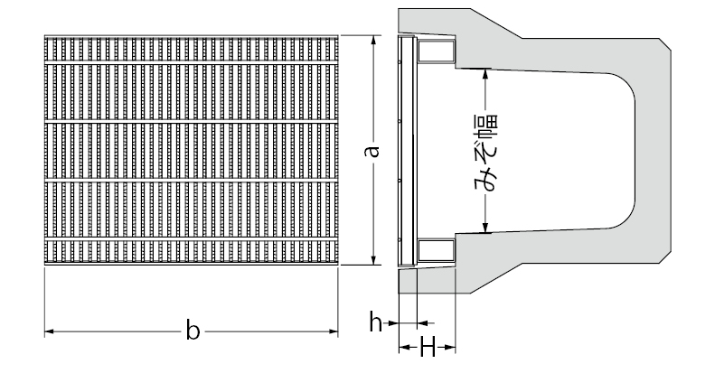 QXJ | スチール製グレーチング | カネソウ株式会社 建設用金属製品の