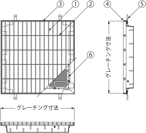 DK-S | ステンレス製グレーチング | カネソウ株式会社 建設用金属製品